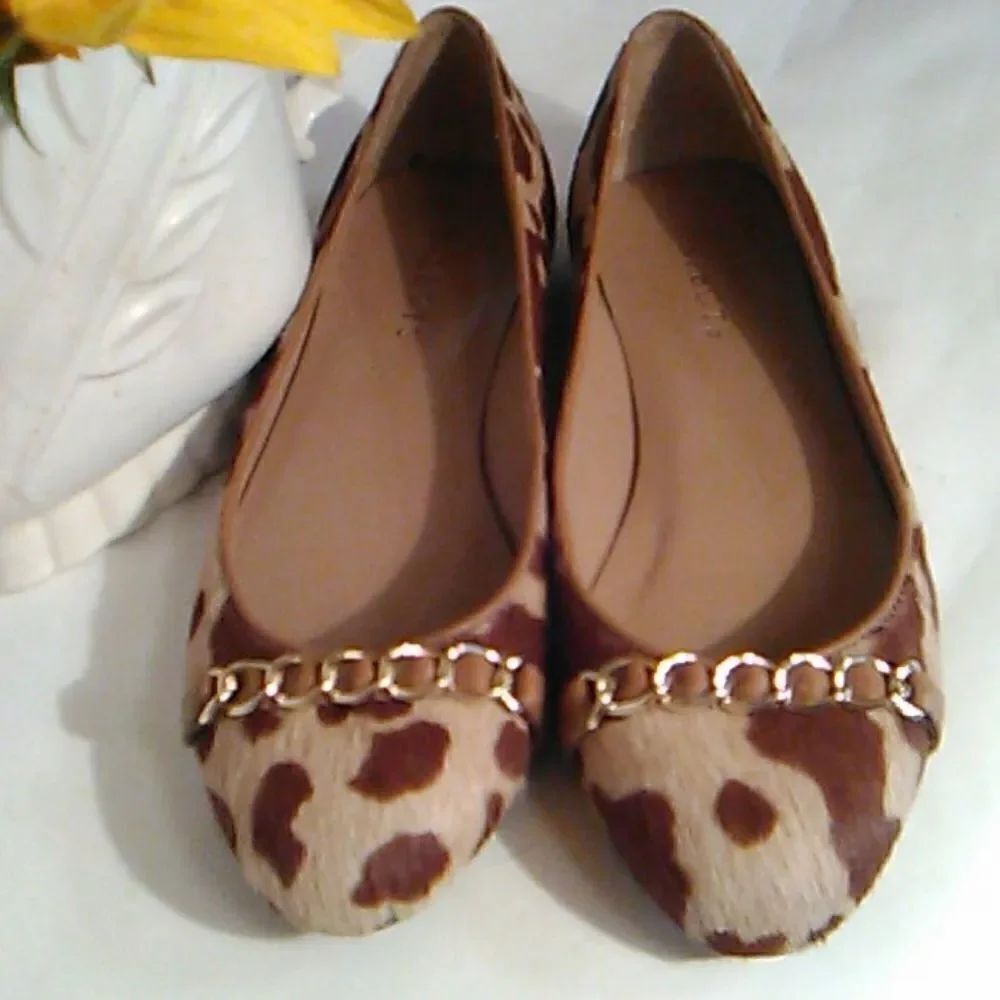 Talbots Calf Hair Flats - Picture 12 of 14